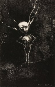 Redon - In the Maze of Branches, the Pale Figure Appeared, plate 2 of 7, 1920.1618
