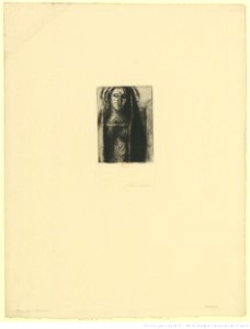 Redon - Princesse Maleine (La petite madone) (1er et unique état), btv1b6950960m