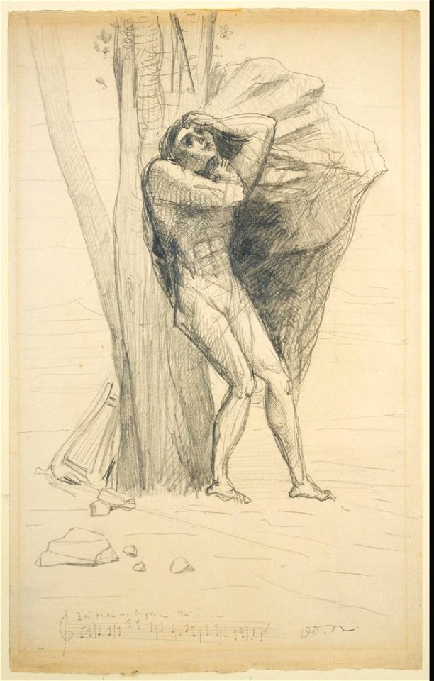 Redon - Orpheus in Despair, ca. 1885 – 1890