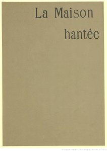 Redon - La maison hantée, btv1b6951134p