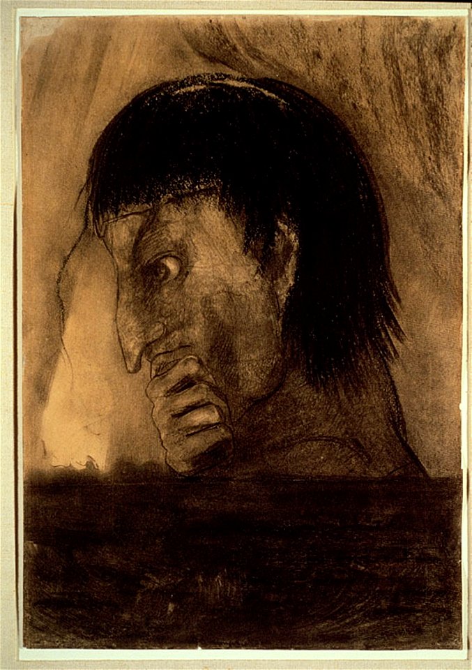 Redon - Suggestion, c. 1885 (later reworked)