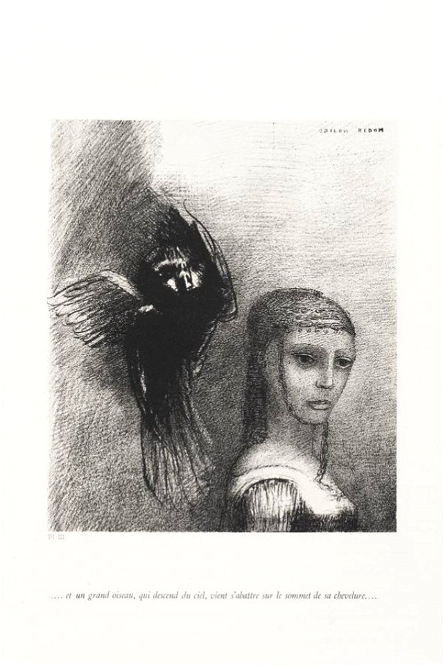 Redon - Tentation de Saint-Antoine, 1st series, sheet 3, 0600864