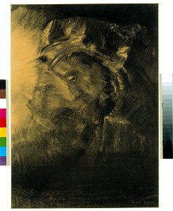 Redon - Portret van Verhaeren; de dichterhet idool, 1887 - 1888