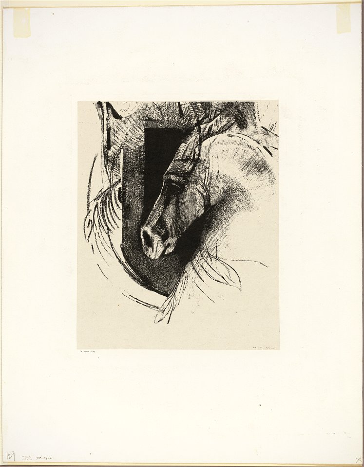 Redon - The Charger, 1920.1722