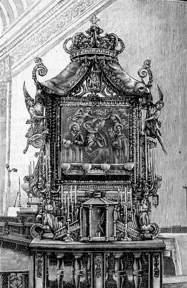 Reggio Calabria – Madonna della Consolazione (xilografia)