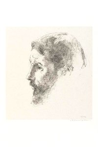Redon - Portrait of the painter Pierre Bonnard, 0600840