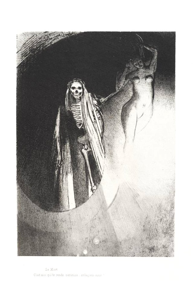 Redon - La mort c'est mort qui te trends sérieuse; enlaçons nous, 0600797