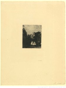 Redon - Les deux petits cavaliers (2ème état), btv1b69509485