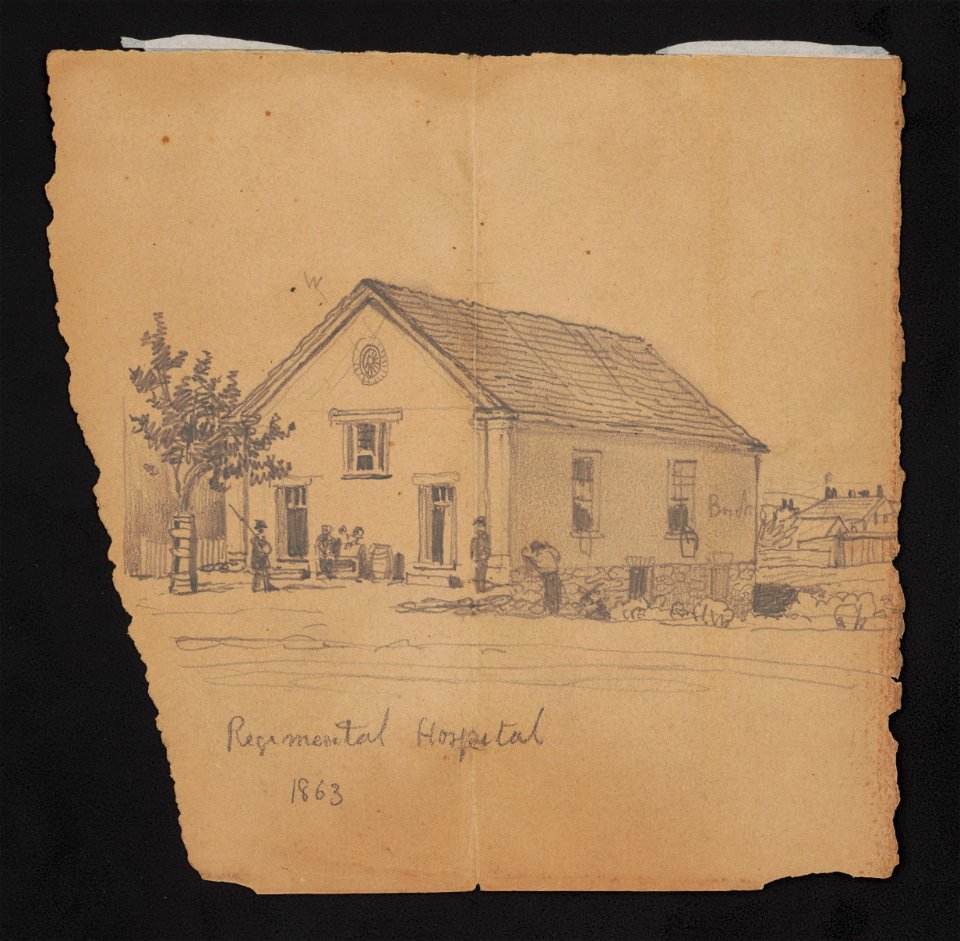 Regimental hospital, 1863 LCCN2016645620