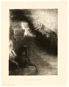 Redon - Pilgrim of the Sublunary World, plate 5 of 6, 1920.1691