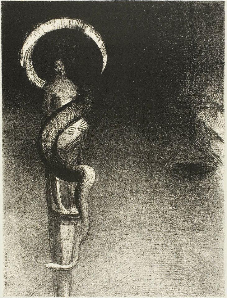 Redon - Serpent-Halo, 1920.1675