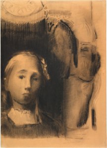 Redon - Young Girl in an Interior, 1905
