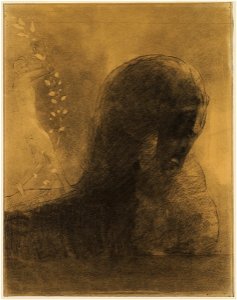 Redon - The Poet and Pegasus (Pegasus Captive), c. 1891-1898