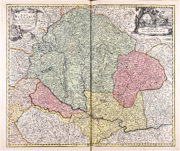 Regni Hungariae tabula generalis ex archetypo Mülleriano S.C.M. capit. et ing.... - CBT 5883480