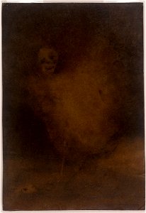 Redon - The Dream Finished by Death (c. 1886). Free illustration for personal and commercial use.