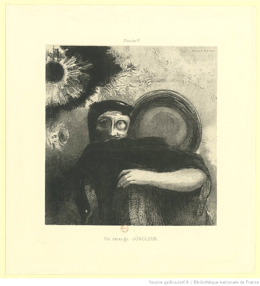 Redon - Un étrange JONGLEUR, btv1b6951012r