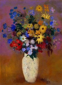 Redon - Vase of Flowers (c. 1912-14)