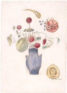 Redon - The Blue Vase (after 1900)