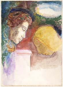 Redon - The Blessing (after 1910)