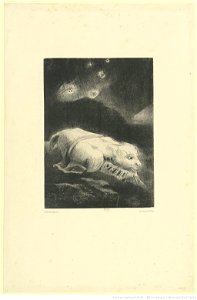 Redon - Quand s'éveillait la vie au fond de la matière obscure, btv1b69509982