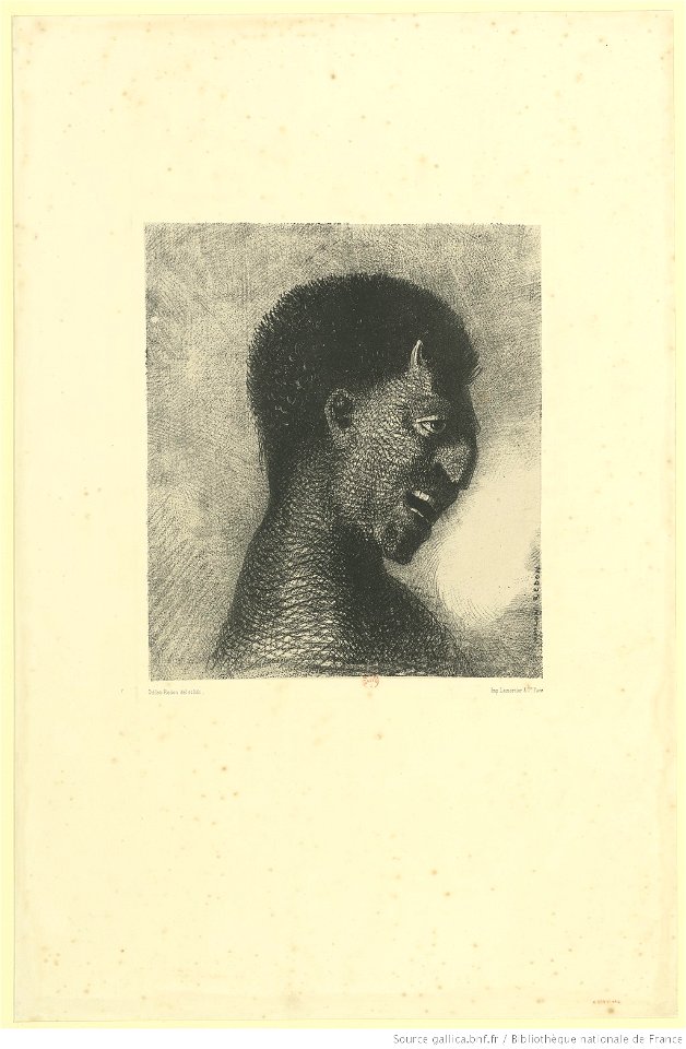 Redon - Le satyre au cynique sourire, btv1b6951002c