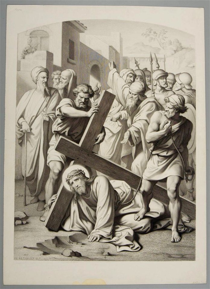 Regnault - Christ portant la croix