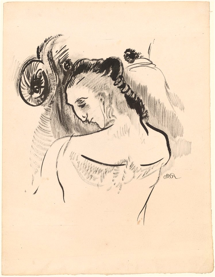 Redon - Young Man (Jeune Homme), 1896-1900
