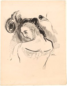 Redon - Young Man (Jeune Homme), 1896-1900
