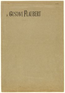 Redon - Portfolio Cover for A Gustave Flaubert (Tentation de Saint-Antoine), 1920.1645a