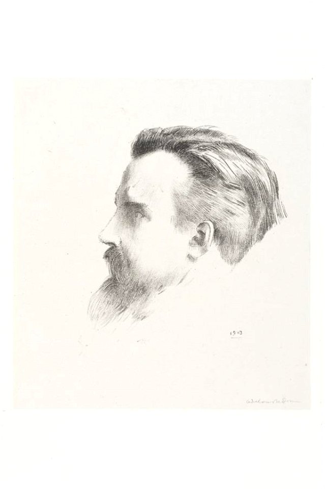 Redon - Portrait of the painter Maurice Denis, 0600849