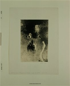 Redon, La Damnation de l'Artiste, 1889