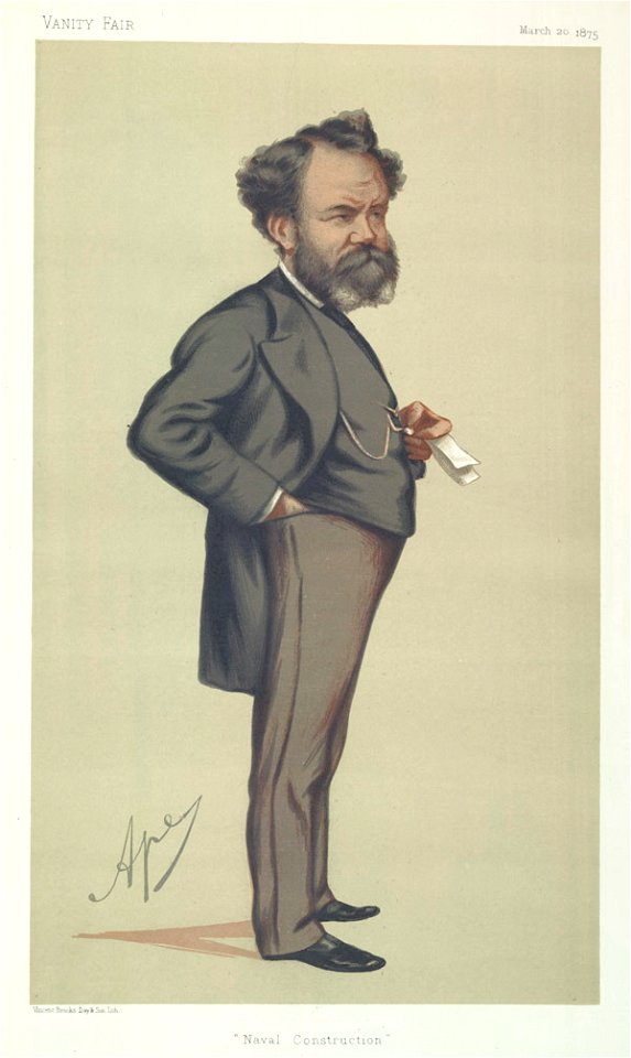 Edward James Reed, Vanity Fair, 1875-03-20