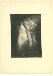 Redon - PROFIL DE LUMIERE, btv1b69510150