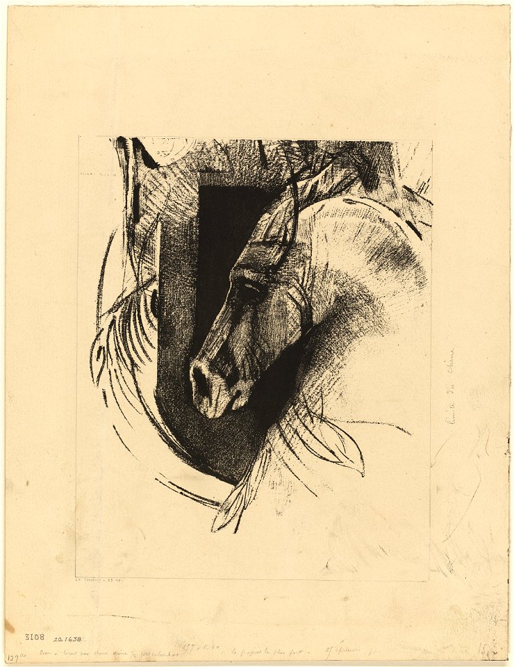 Redon - The Charger, 1920.1638