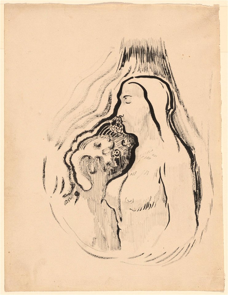 Redon - The Shadow (L'Ombre), 1896-1900