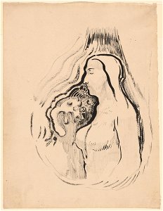 Redon - The Shadow (L'Ombre), 1896-1900