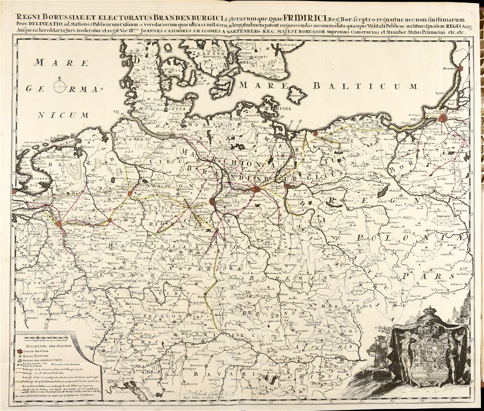 Regni Borussiae et electoratus Brandenburgici ceterarumque quae Fridirici reg. Bor. sceptro... - CBT 5883114