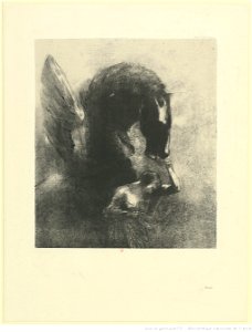 Redon - Pégase captif, btv1b6951065w