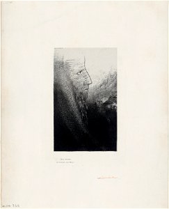 Redon - Saint Anthony Help Me, O My God!, plate 2 of 24, 1920.1741