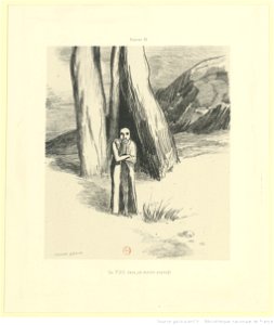 Redon - Un FOU dans un morne paysage, btv1b6951010x