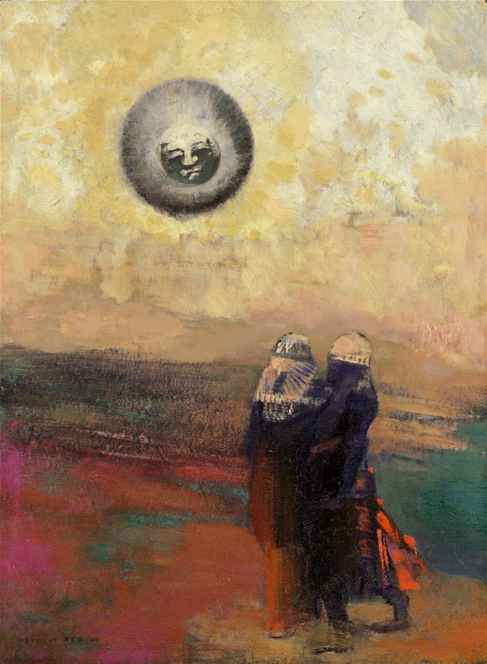 Redon - The Black Sun c. 1900