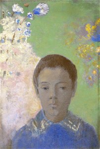 Redon - Portrait of Ari Redon, c. 1898