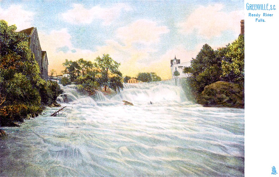 Reedy River Falls, Greenville, South Carolina (1907)