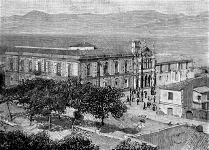 Reggio Calabria – Ospedale Civile (xilografia)