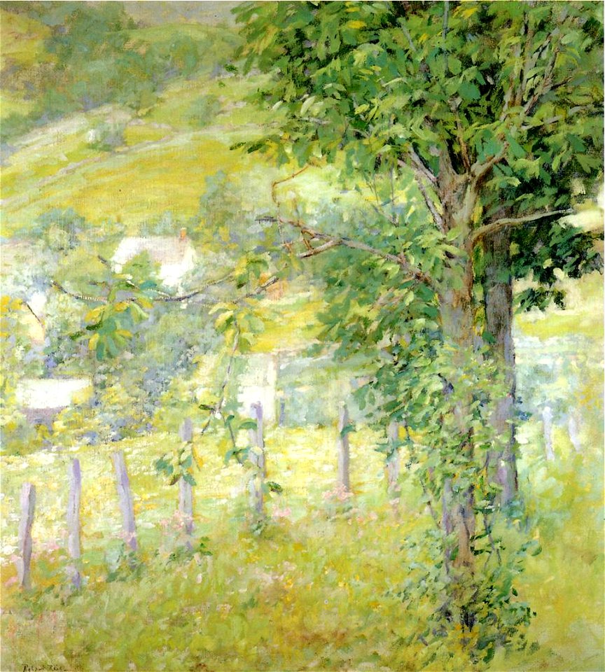 Reid Robert Lewis Hillside in Summer