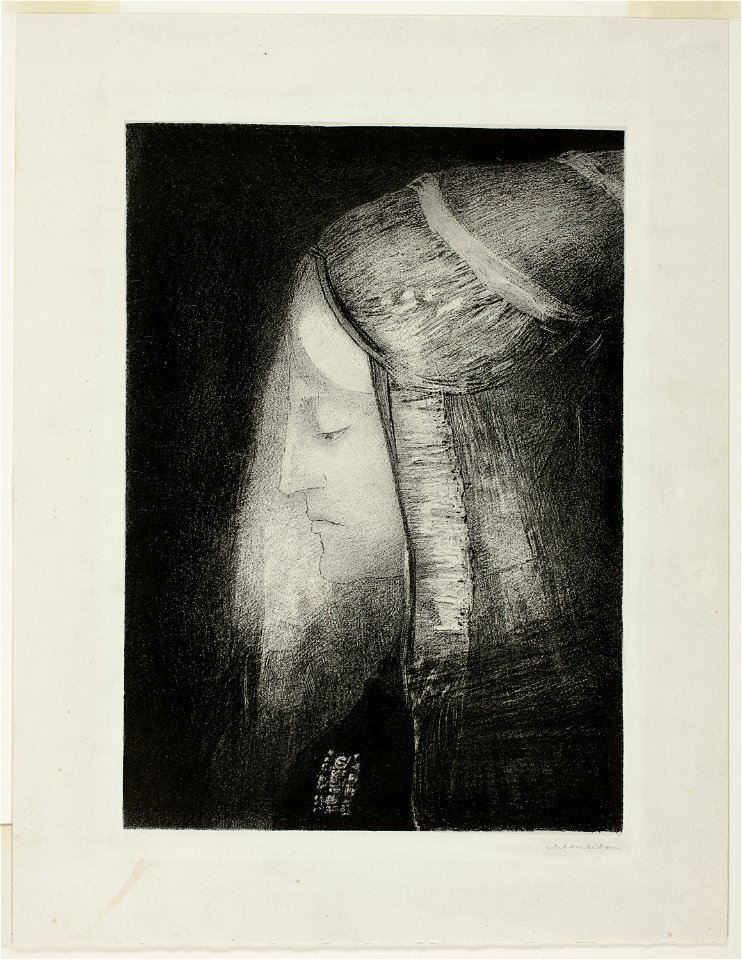 Redon - Profile of Light, 1920.1597