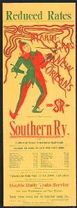 Reduced rates Mardi-Gras New Orleans via Southern Ry. and Alabama great southern railroad LCCN2014650205