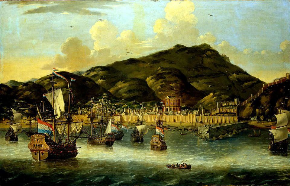 Reinier Nooms - Dutch Ships off Tripoli