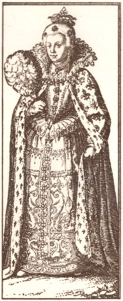 Regina Galliae La Reyne de France, map of Paris by Claes Jansz. Visscher