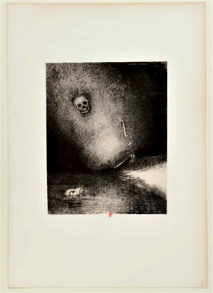 Redon Le rêve s'achève par la mort